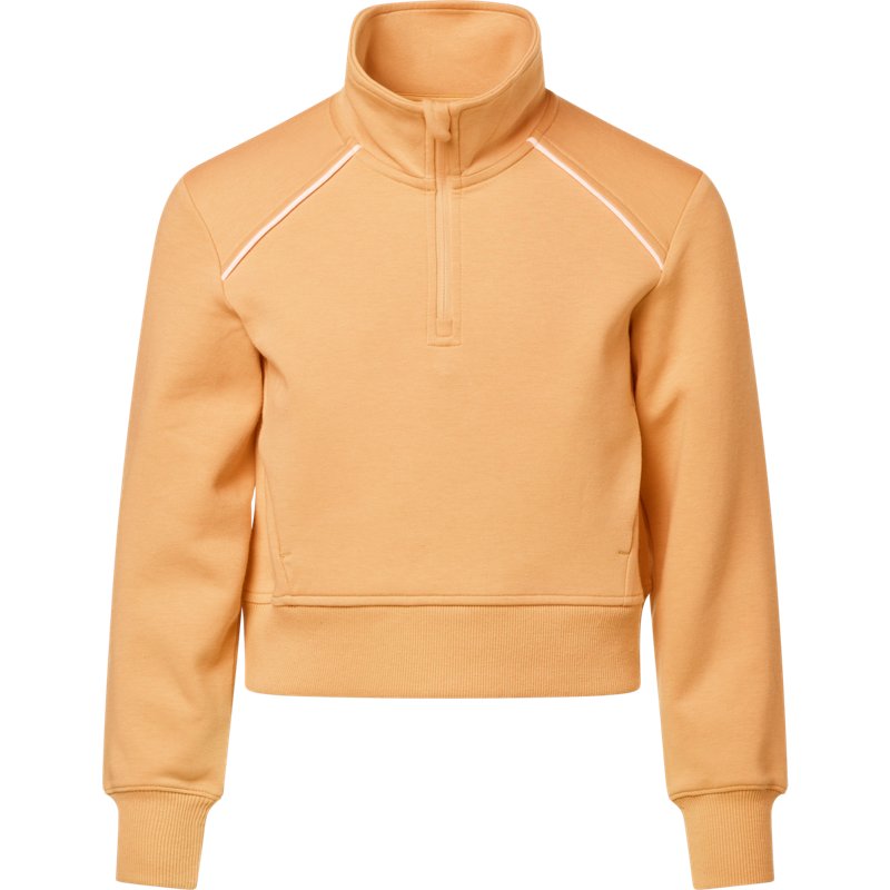 Bcg Girls' Double Knit 1/4-Zip Long Sleeve Top-image