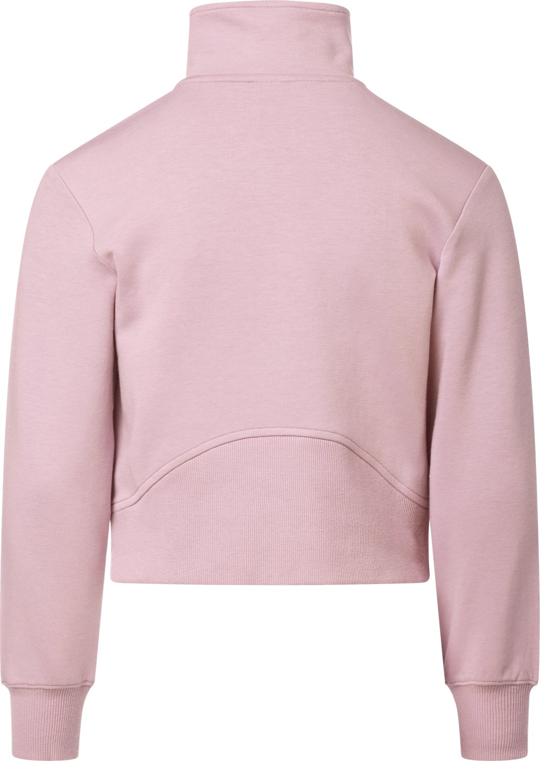 BCG Girls' Double Knit 1/4-Zip Long Sleeve Top - view number 4