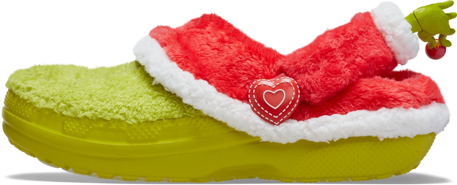  Crocs Adults The Grinch Classic Fleece Lined Clogs - view number 2