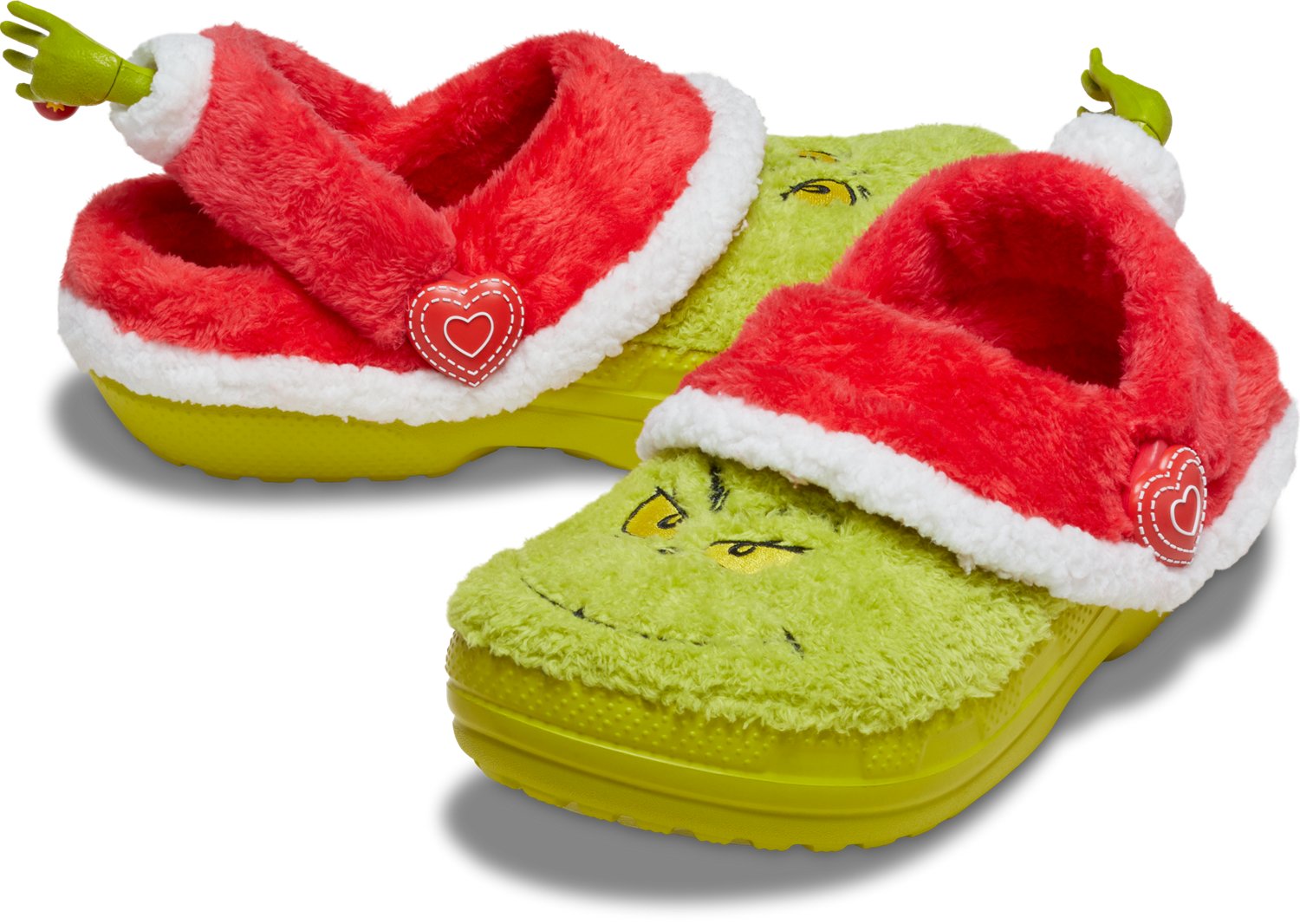  Crocs Adults The Grinch Classic Fleece Lined Clogs - view number 3