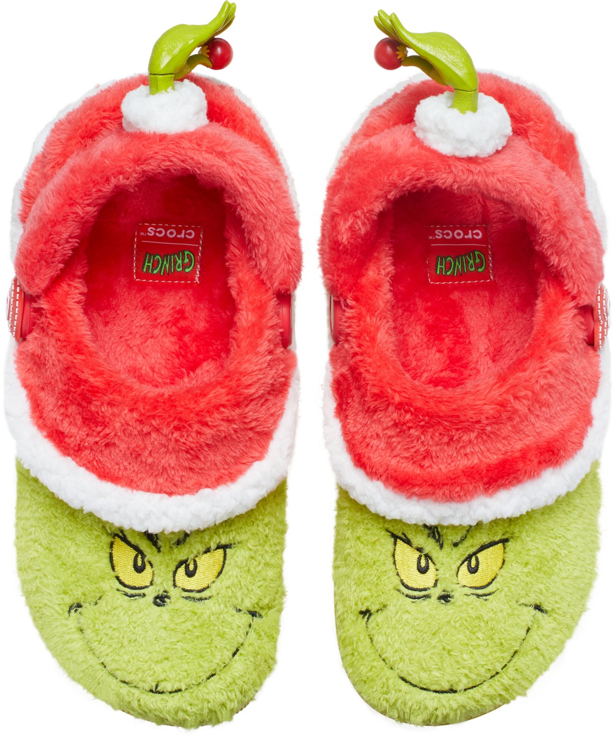  Crocs Adults The Grinch Classic Fleece Lined Clogs - view number 4