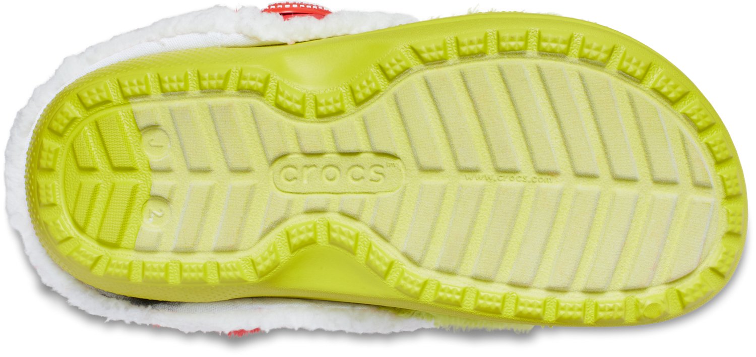 Crocs Classic Kids The Grinch Lined Clogs - view number 6