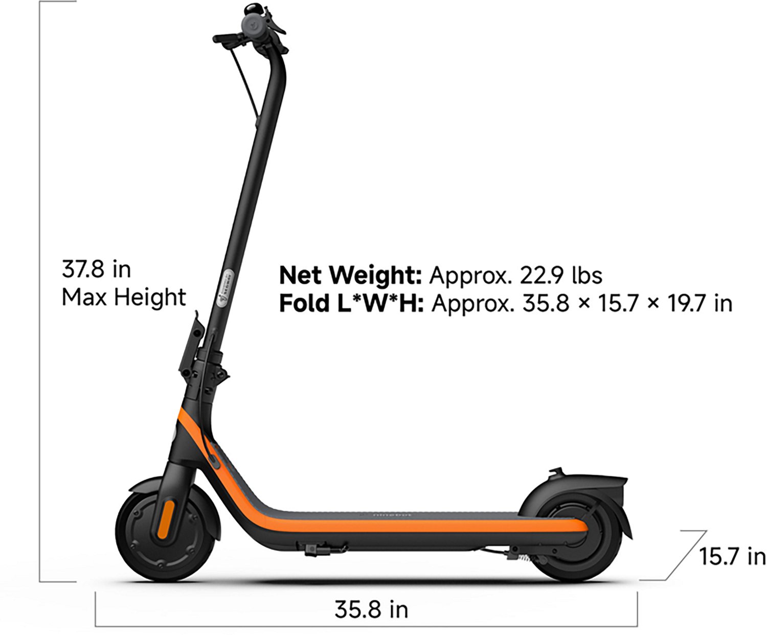 Segway Kids' Ninebot C2 E-KickScooter - view number 4