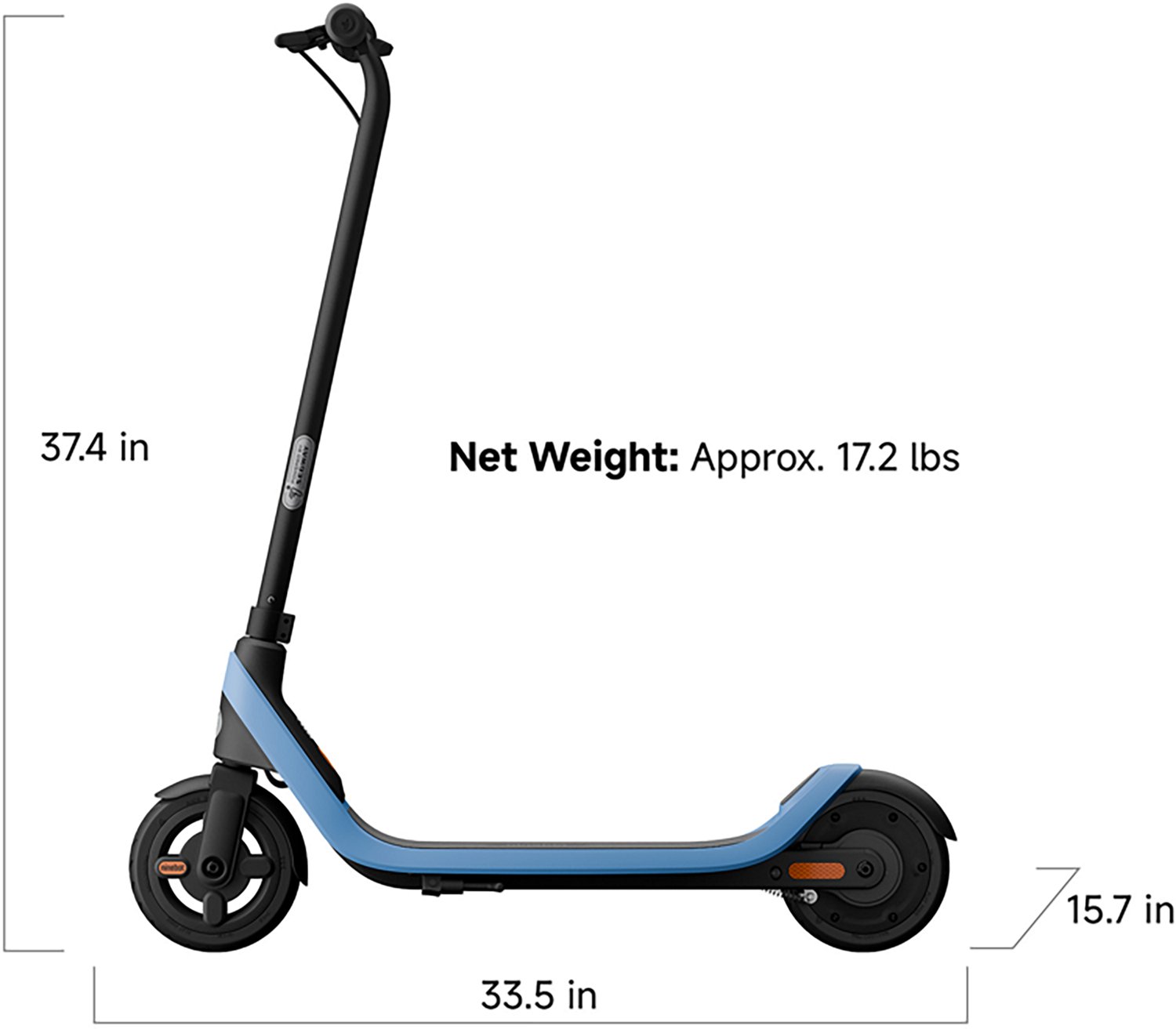 Segway Kids' Ninebot C2 Lite E-KickScooter - view number 2