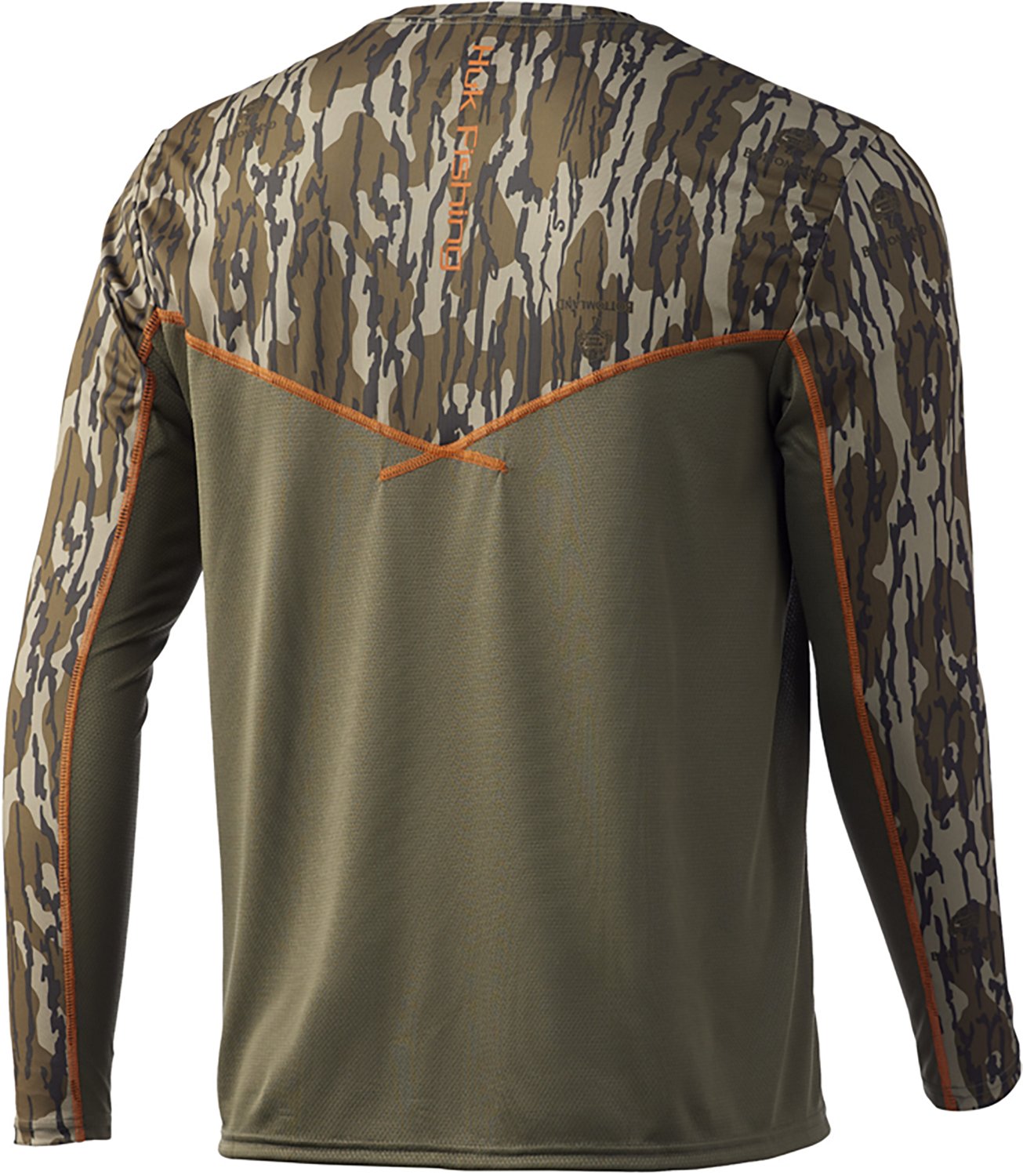 Huk Men's Icon X Mossy Oak Bottomland Long Sleeve T-shirt - view number 2