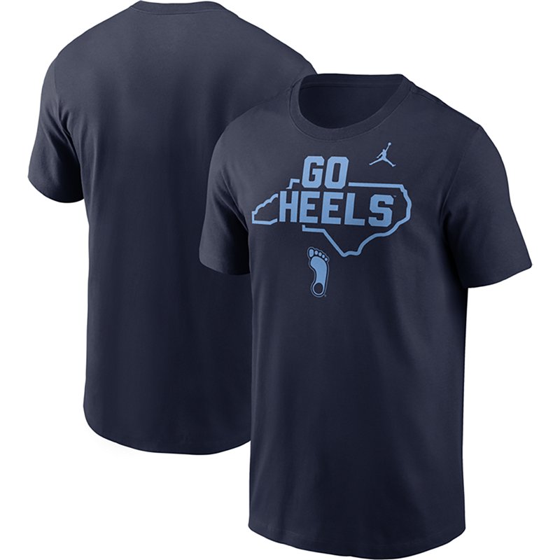 Jordan Men's North Carolina Tar Heels Go Heels State Short Sleeve T-shirt