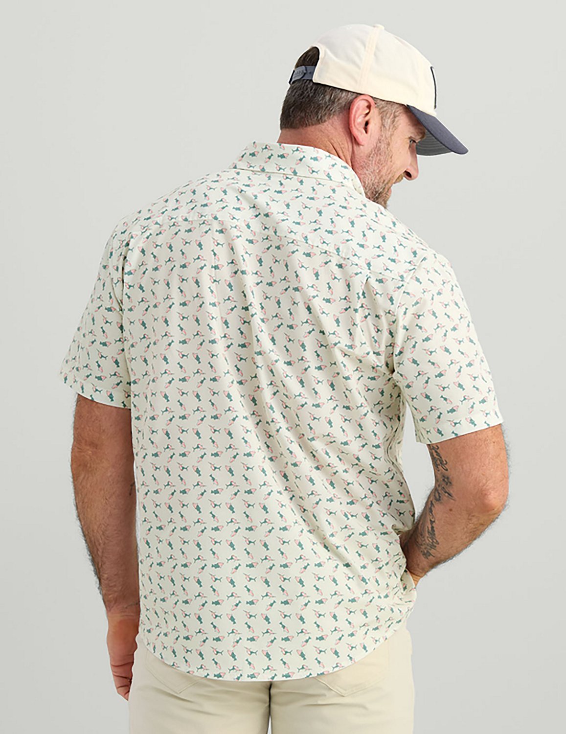 HUK Men's Kona Short Sleeve PRINT Shirt - view number 2