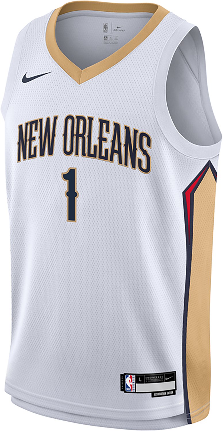 Nike Boys' New Orleans Pelicans Zion Williamson Association Swingman Jersey - view number 2