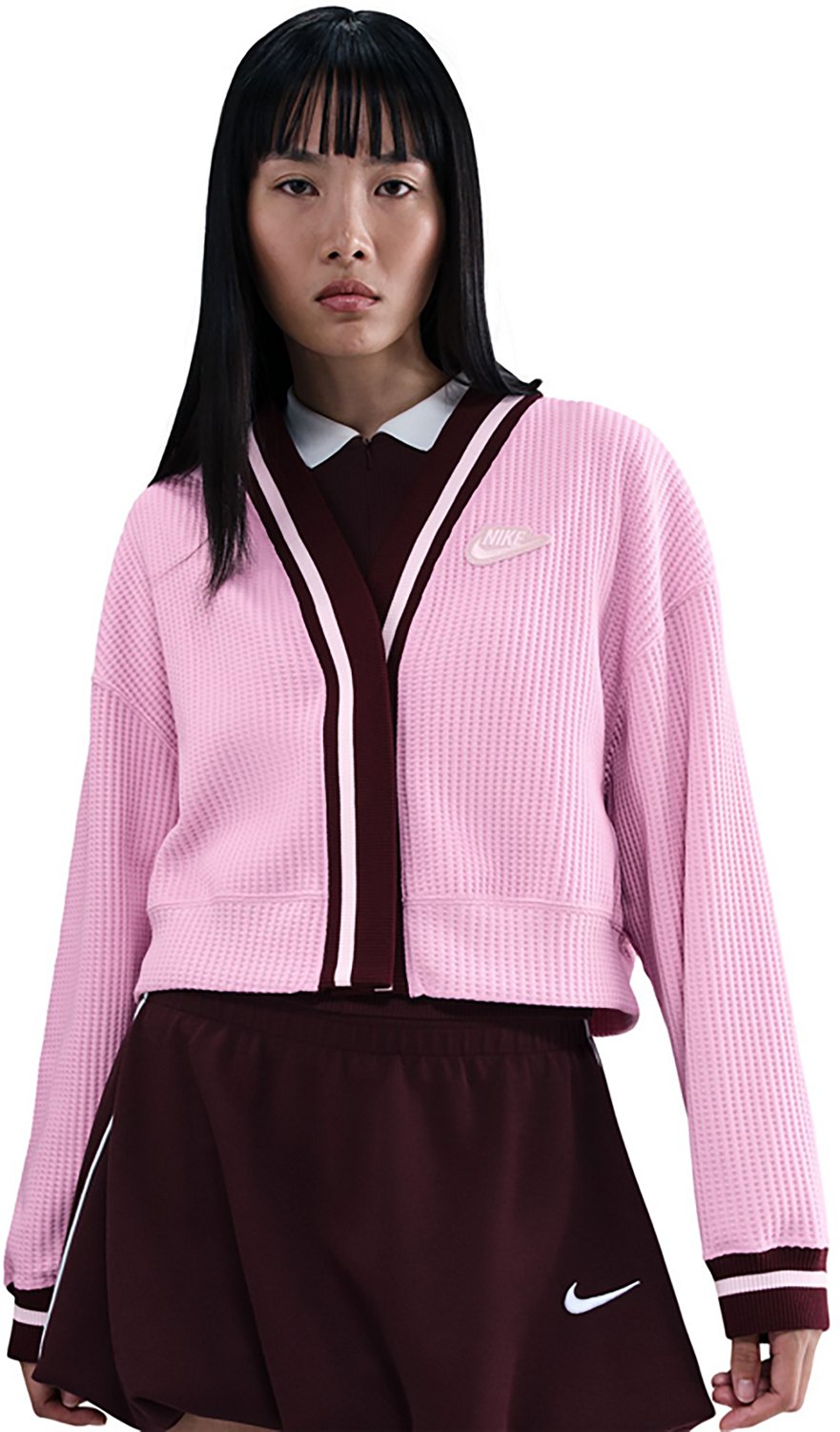 Nike Women's Sportswear Waffle Knit Jacket - view number 3