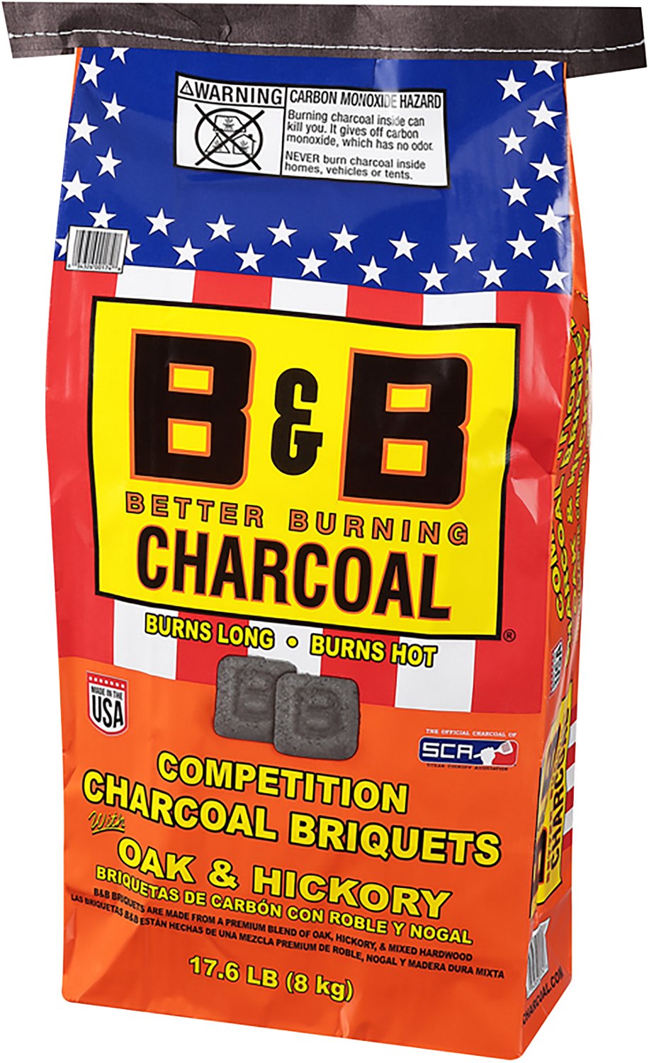 B&B Oak and Hickory 17.6 lb. Charcoal Briquets - view number 4