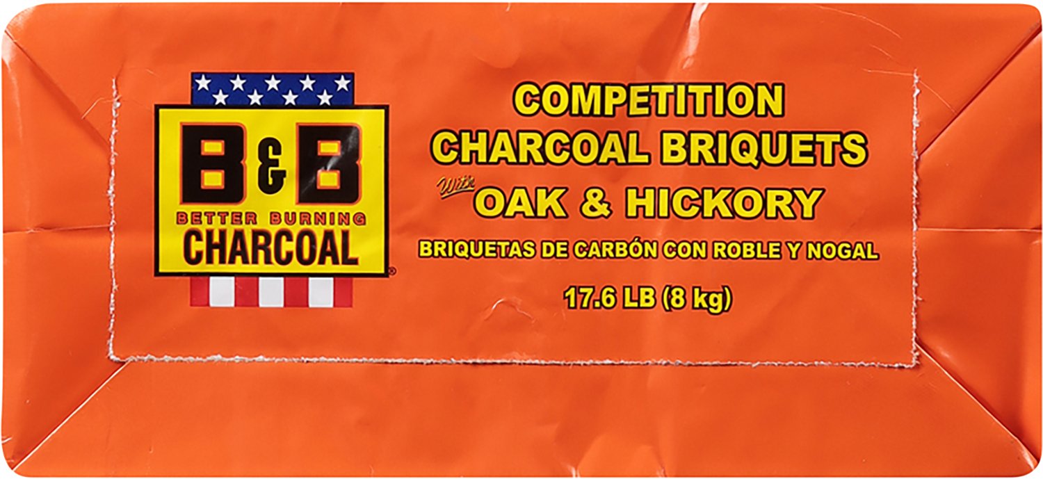 B&B Oak and Hickory 17.6 lb. Charcoal Briquets - view number 6