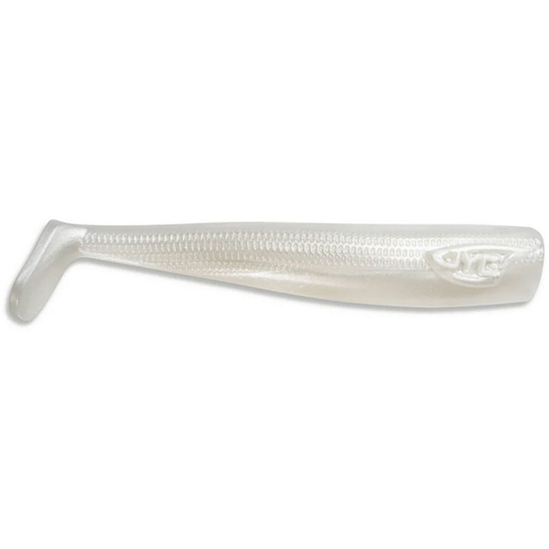 JYG PRO FISHING SWYM Paddle Tail - Pearl - 3″