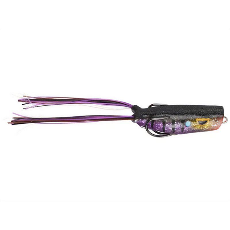 Gambler Popping Frog - Purple Flash - 2-1/2' - 7/16 oz.
