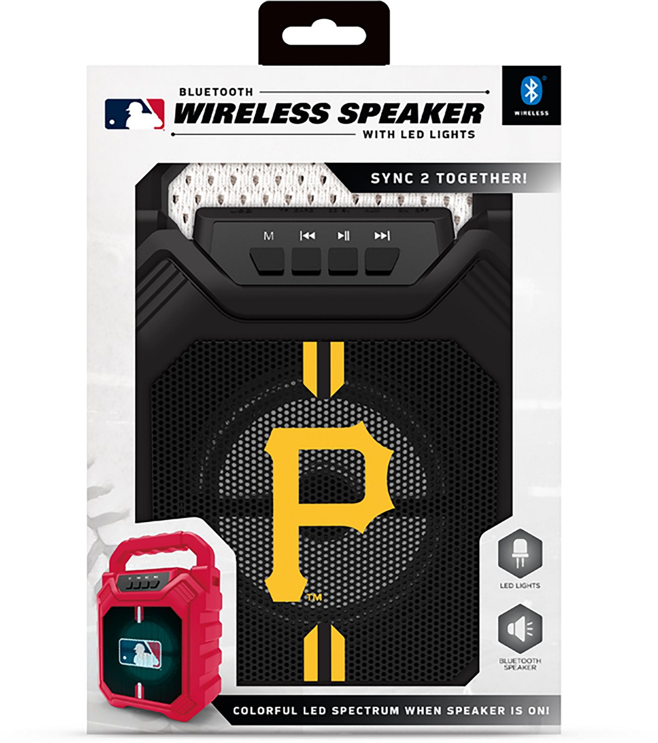 Prime Brands Group East Carolina University Shockbox XL V3 LED Colored Wireless Speaker - view number 3