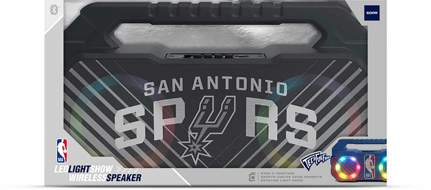 Prime Brands Group San Antonio Spurs LED Boombox Speaker - view number 3