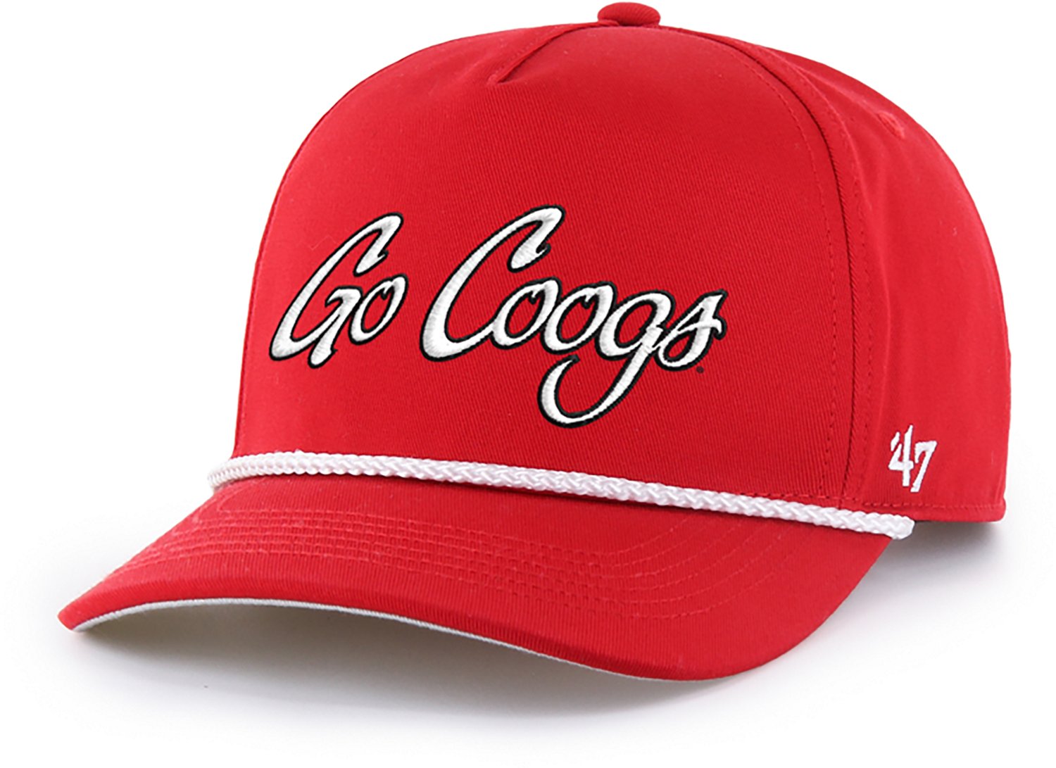 '47 University of Houston Go Coogs Vault Script Overhand Hitch Cap - view number 4