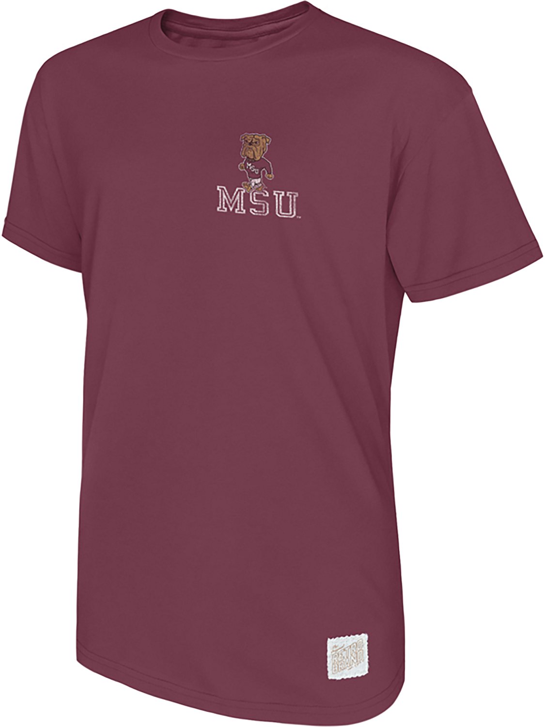 Retro Brand Men’s Mississippi State University Vault Mascot DS T-shirt - view number 2
