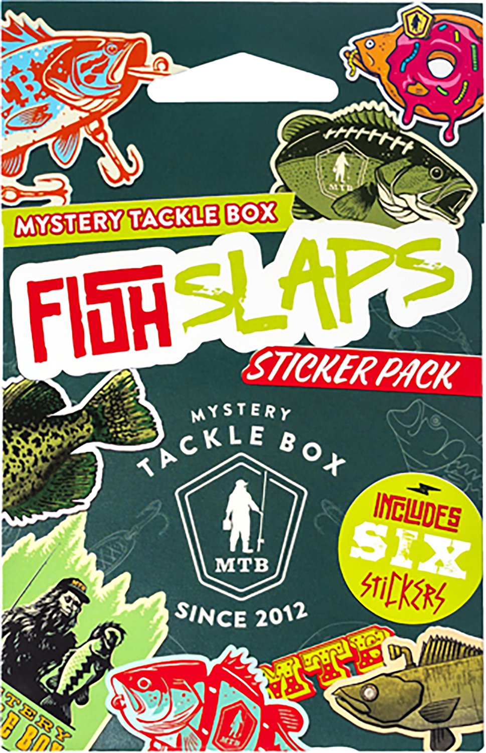 Mystery Tackle Box Fish Slaps Decal Kit - view number 2