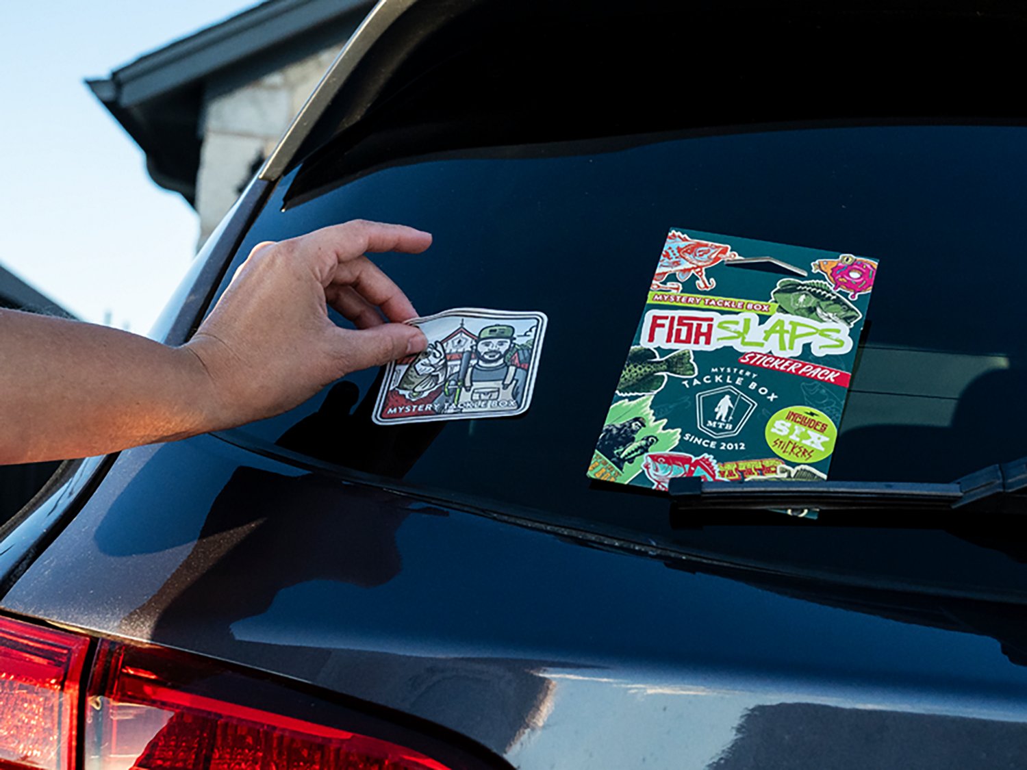 Mystery Tackle Box Fish Slaps Decal Kit - view number 6