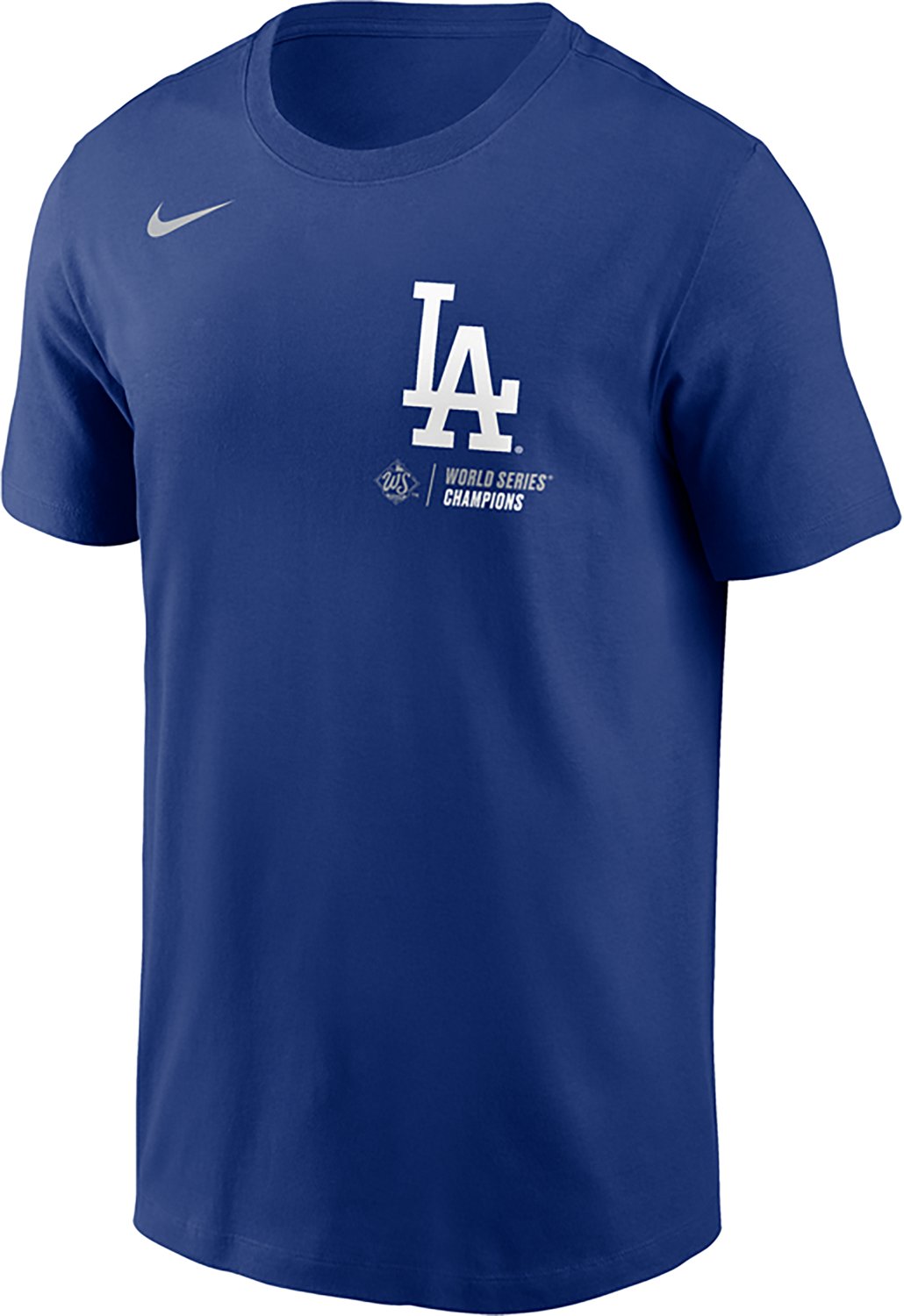 Nike Men's Los Angeles Dodgers World Series Champions Roster Cotton T-Shirt - view number 1