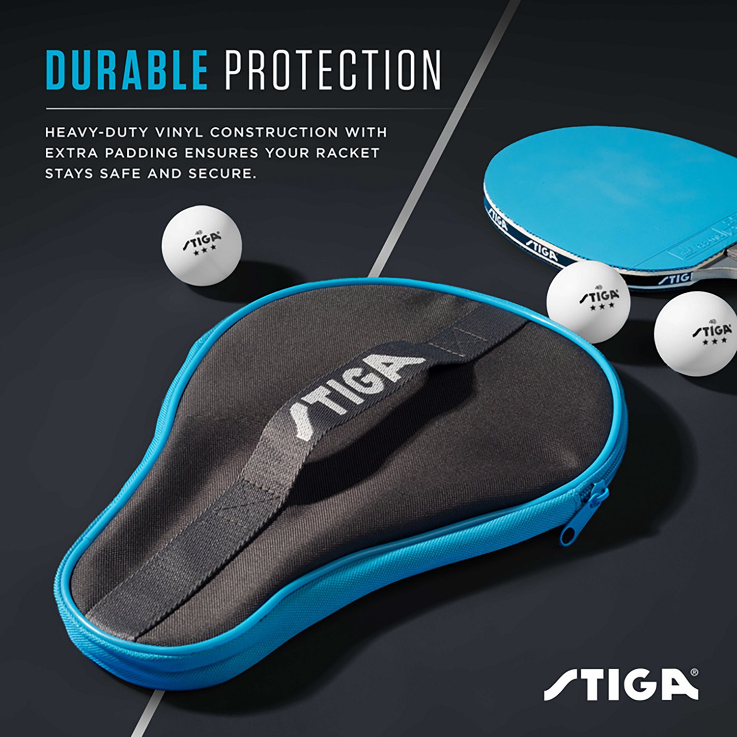 STIGA Racket Table Tennis Cover - view number 2