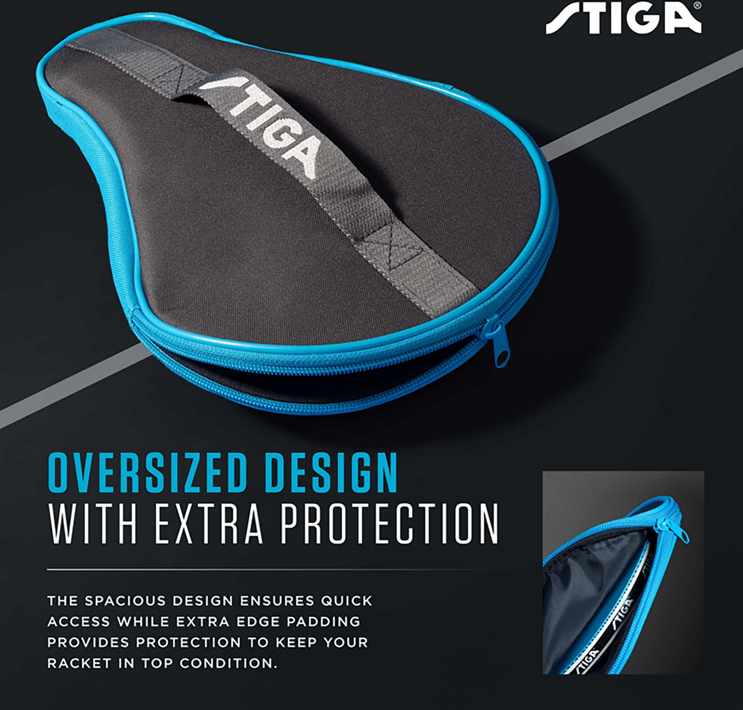 STIGA Racket Table Tennis Cover - view number 3