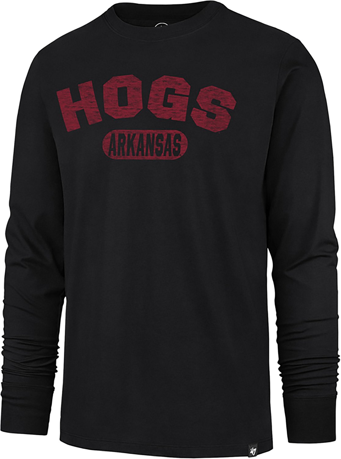 '47 Men's Arkansas Razorbacks Hogs Rec Franklin Long Sleeve T-shirt