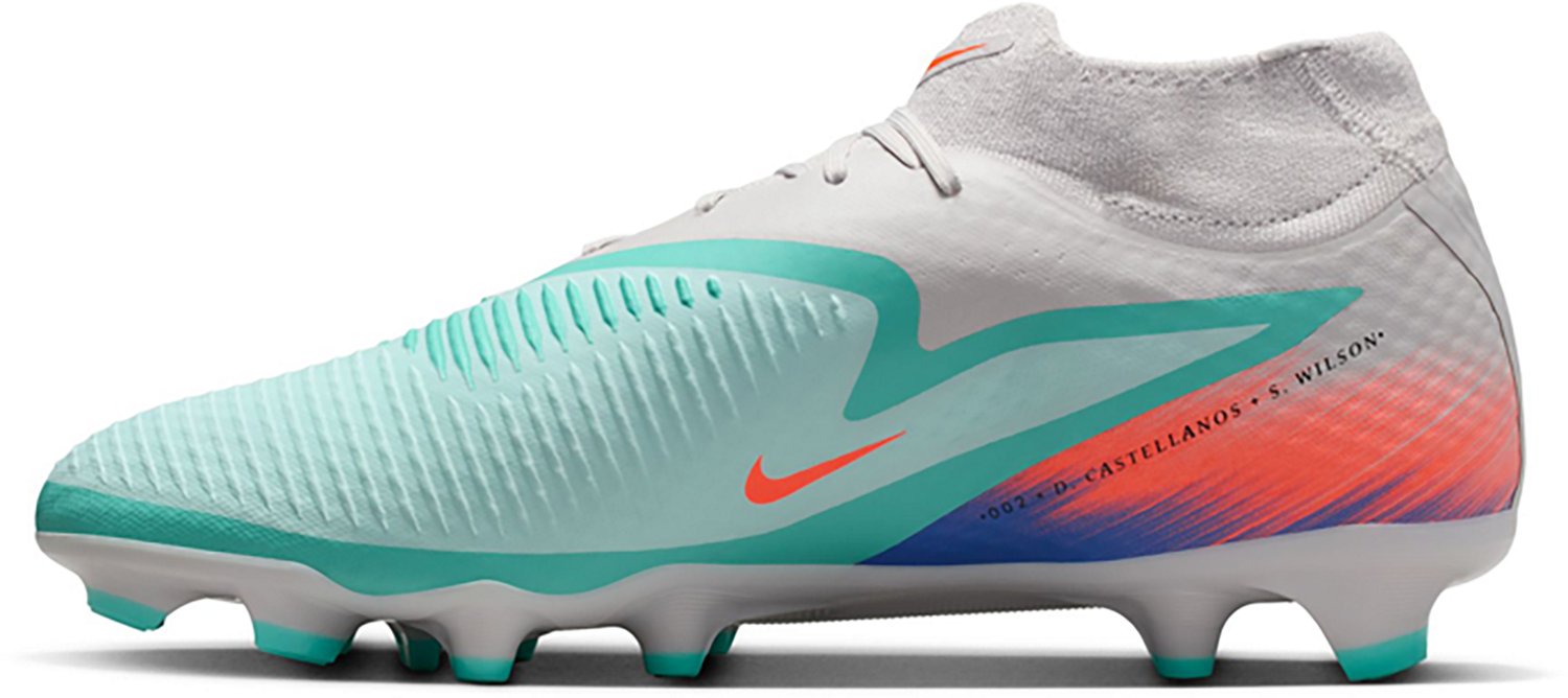 Nike Adults' Phantom 6 High Academy FG NU2 Soccer Cleats - view number 2