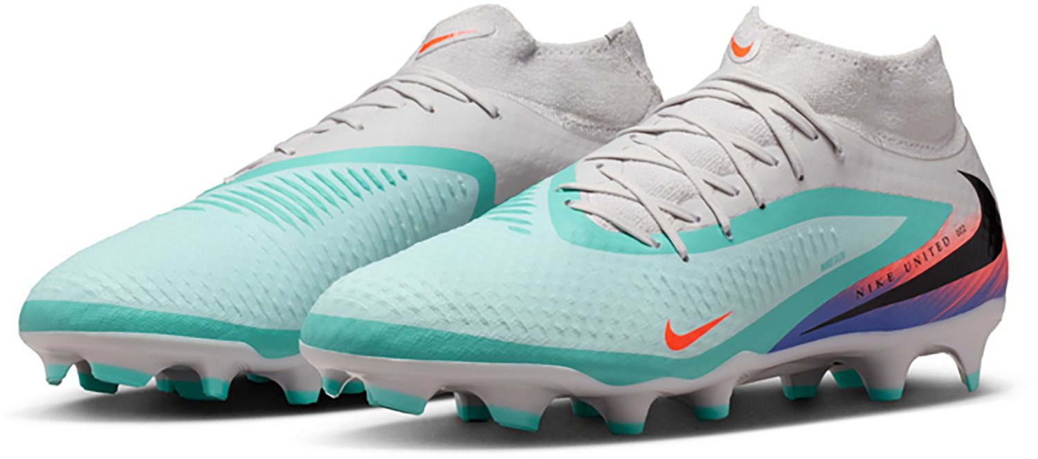 Nike Adults' Phantom 6 High Academy FG NU2 Soccer Cleats - view number 3