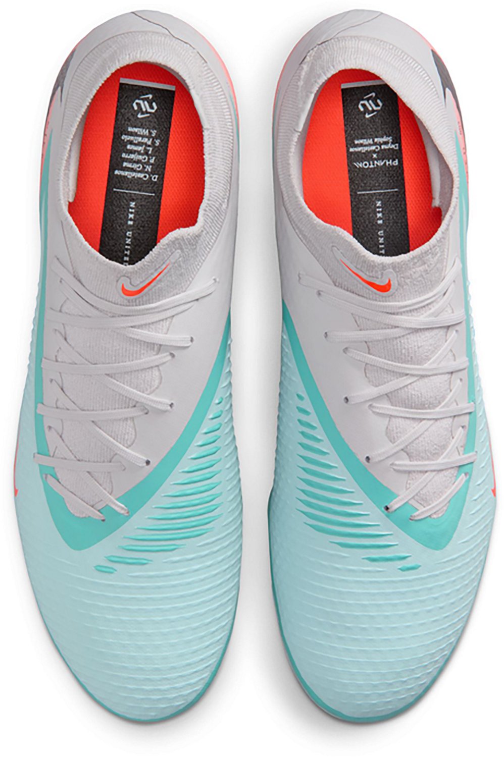 Nike Adults' Phantom 6 High Academy FG NU2 Soccer Cleats - view number 5