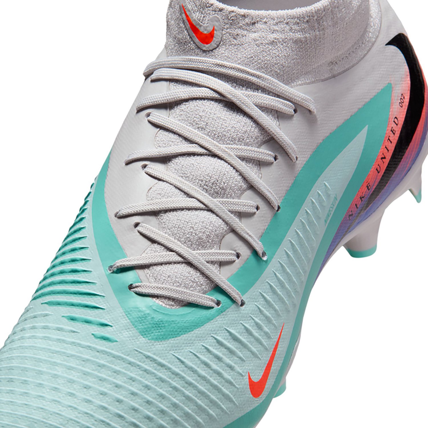 Nike Adults' Phantom 6 High Academy FG NU2 Soccer Cleats - view number 7