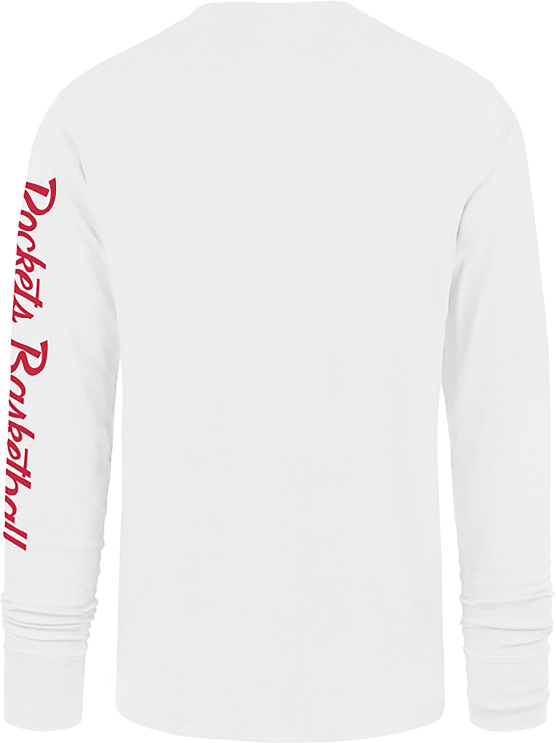 '47 Men's Houston Rockets Low Block Franklin Long Sleeve T-shirt - view number 2