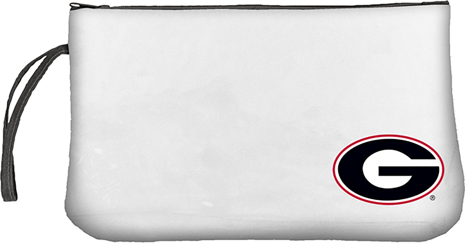 Logo Brands University of Georgia Clear Wristlet