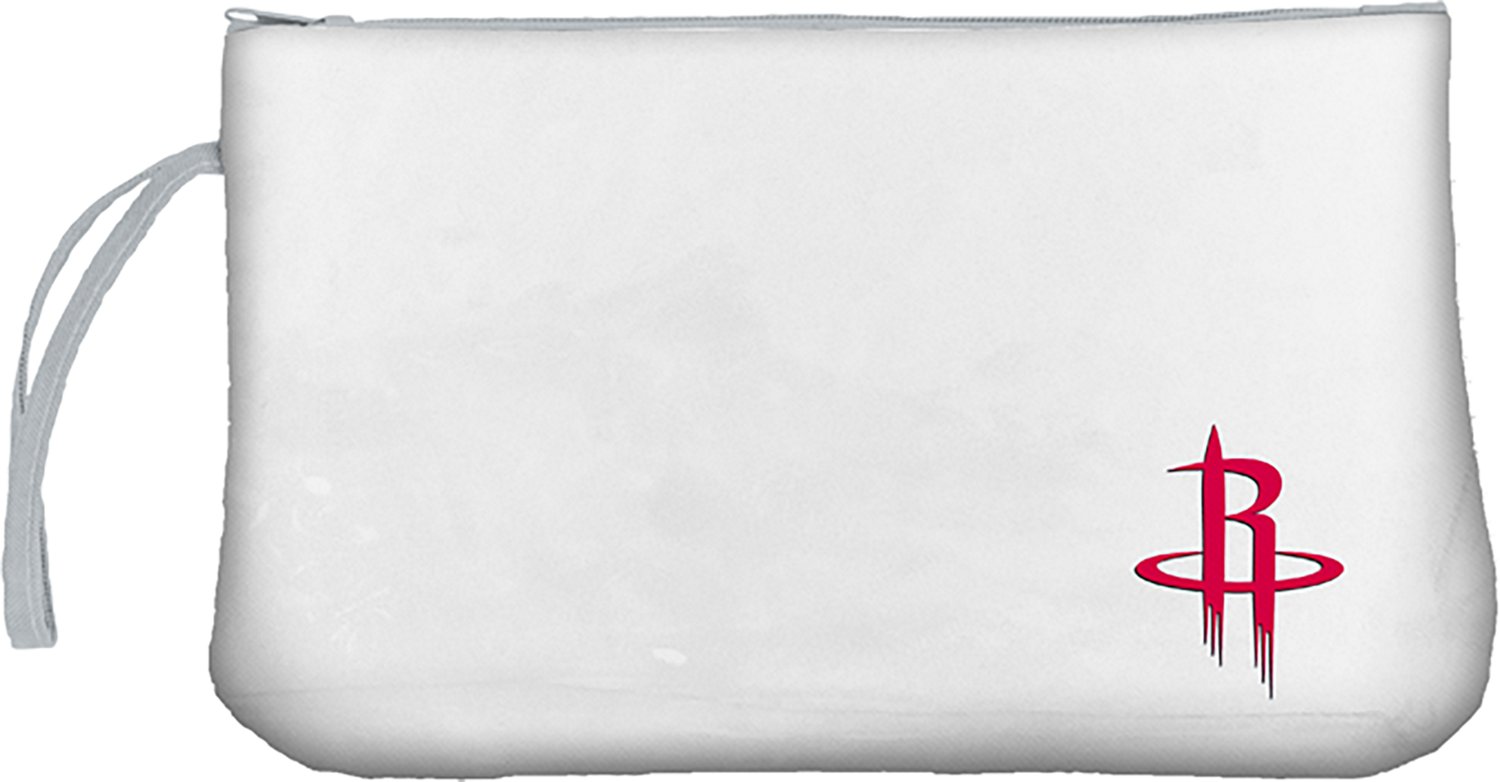 Logo Brands Houston Rockets Clear Wristlet