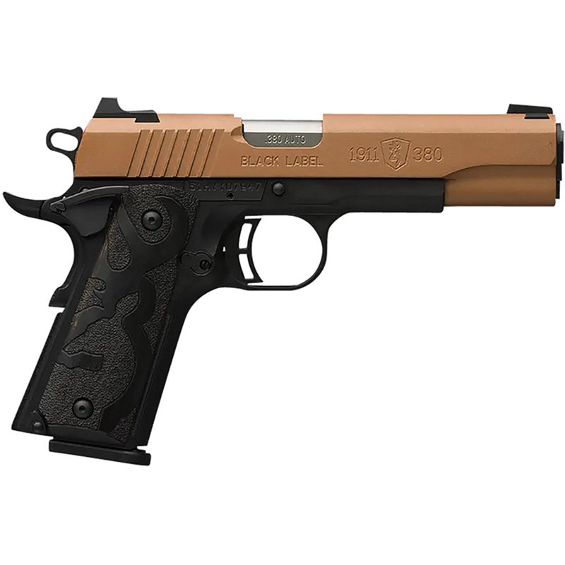 Browning 1911-380 Black Label Copper Full-Size Semi-Auto Pistol
