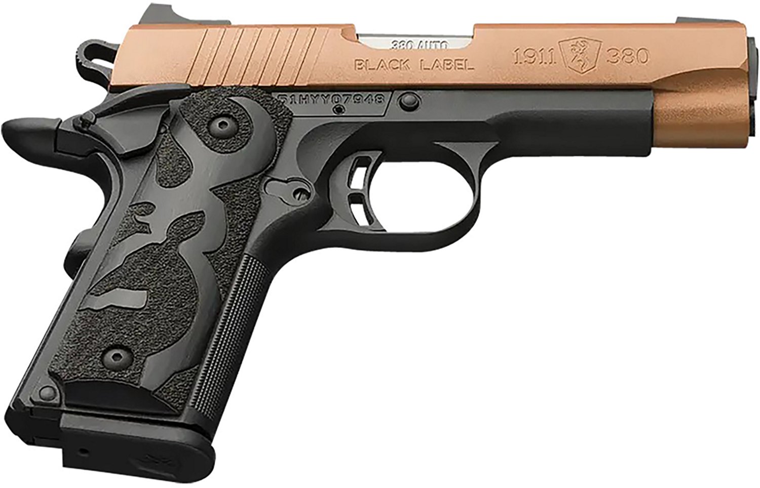 Browning 1911-380 Black Label Compact Autoloading Pistol - view number 3