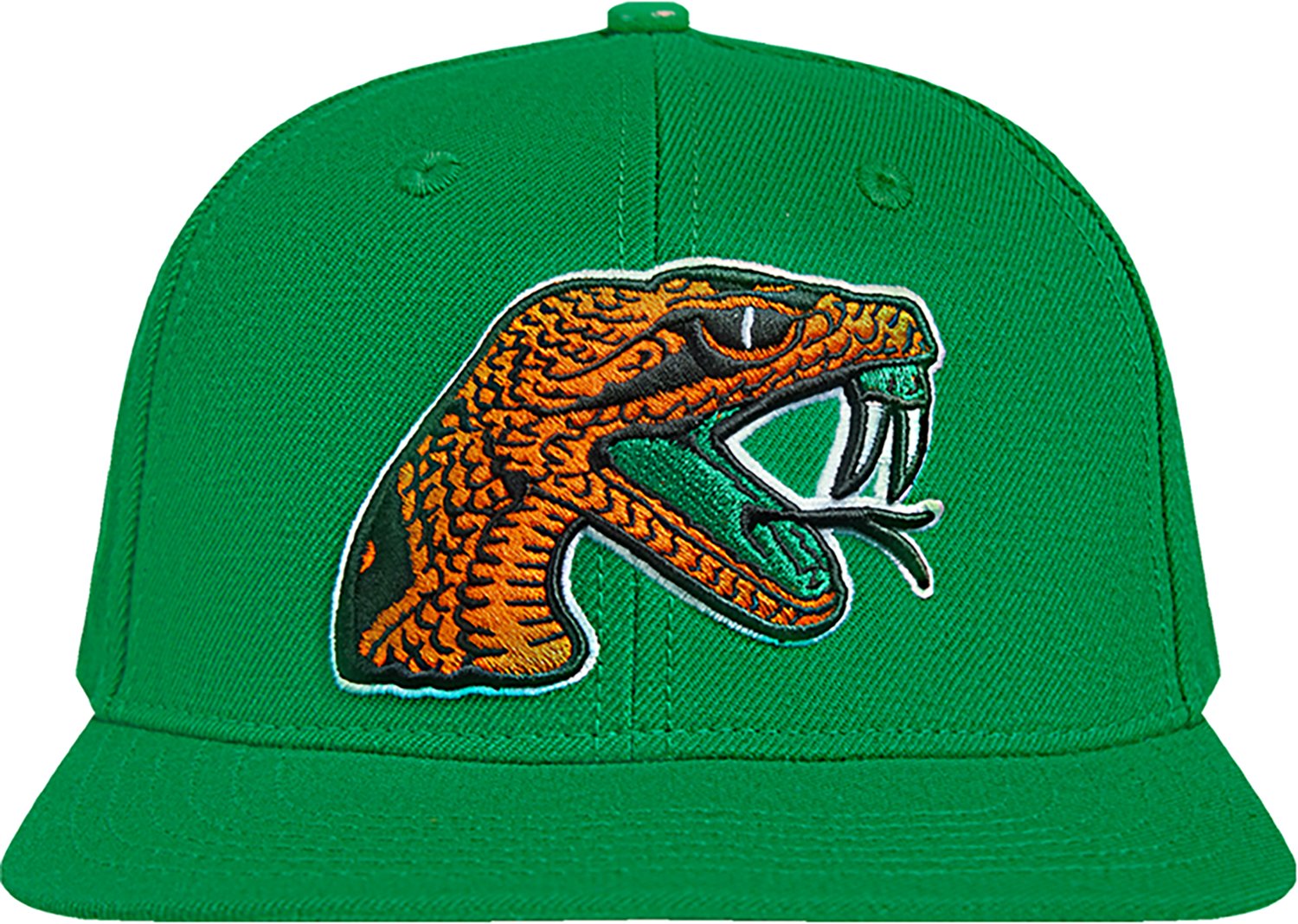 Pro Standard Men's Florida A&M University Primary Logo Mascot Classic Snapback Cap - view number 2