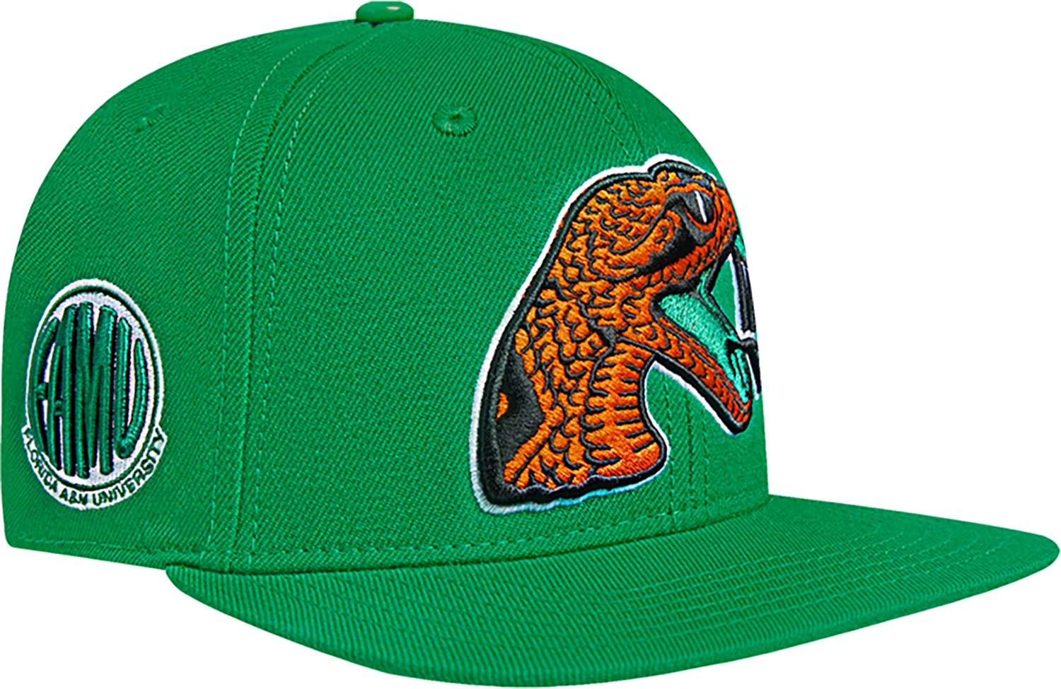 Pro Standard Men's Florida A&M University Primary Logo Mascot Classic Snapback Cap - view number 3