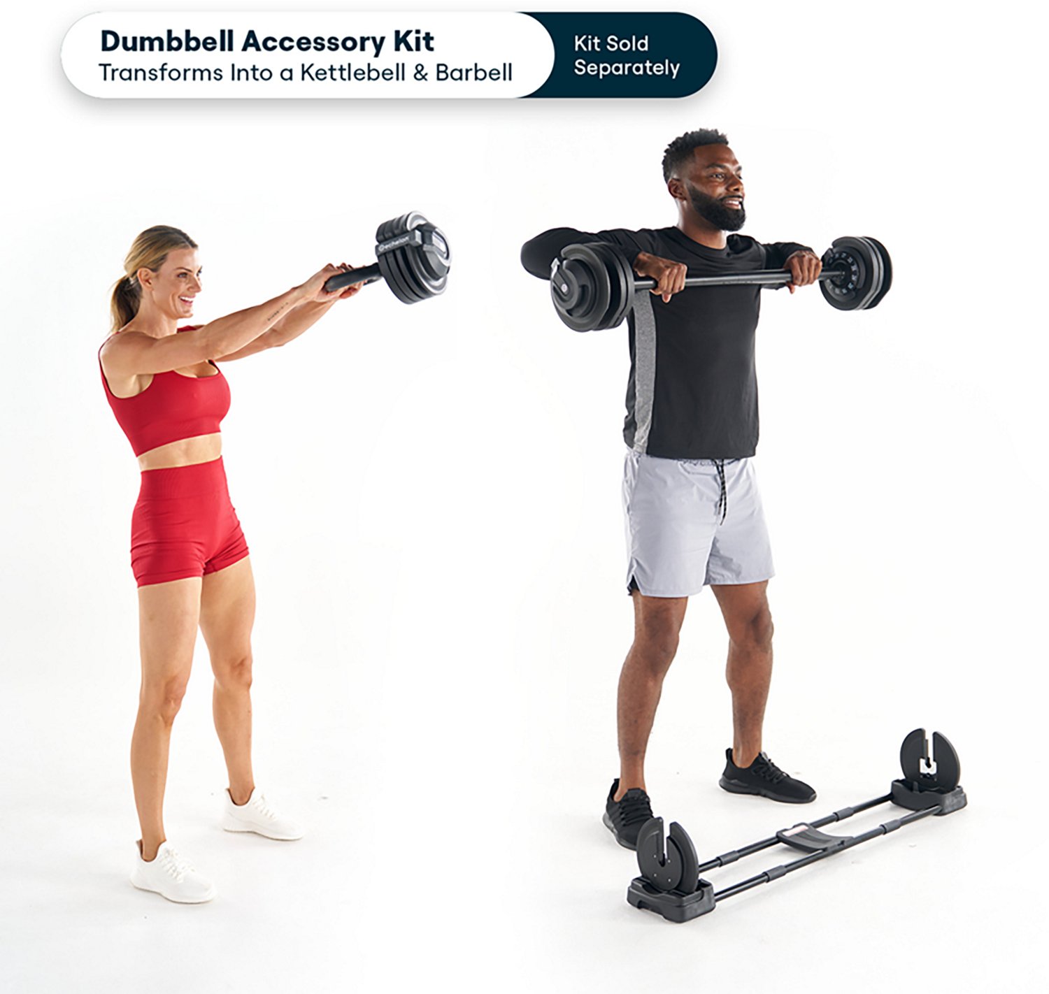 Echelon Strength Adjustable Dumbbells 752 with Stand - view number 4