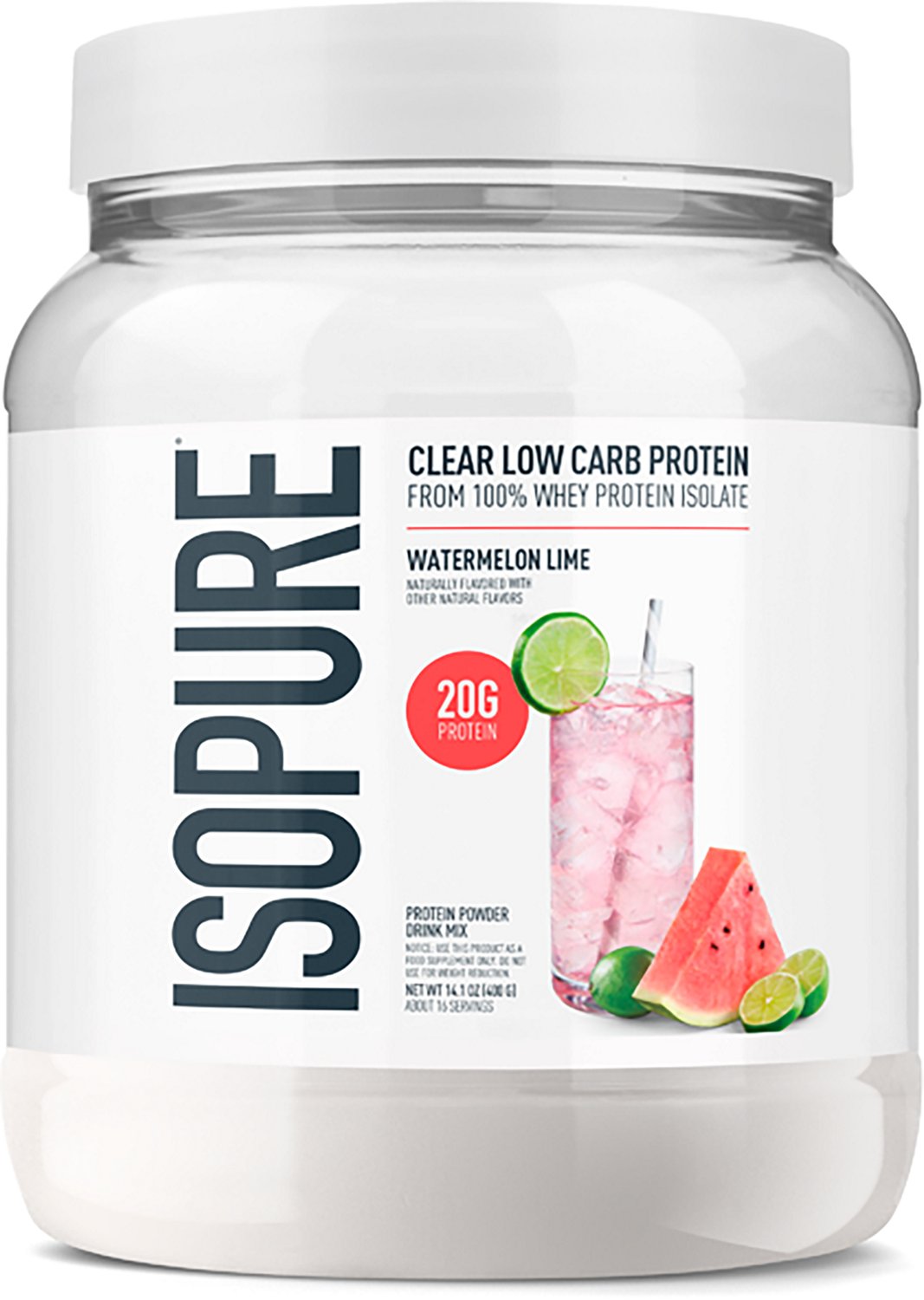 Isopure Infusions 1 lb. Whey Isolate Protein Powder