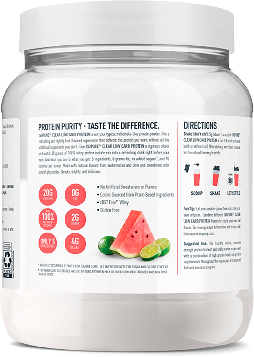 Isopure Infusions 1 lb. Whey Isolate Protein Powder                                                                              - view number 3