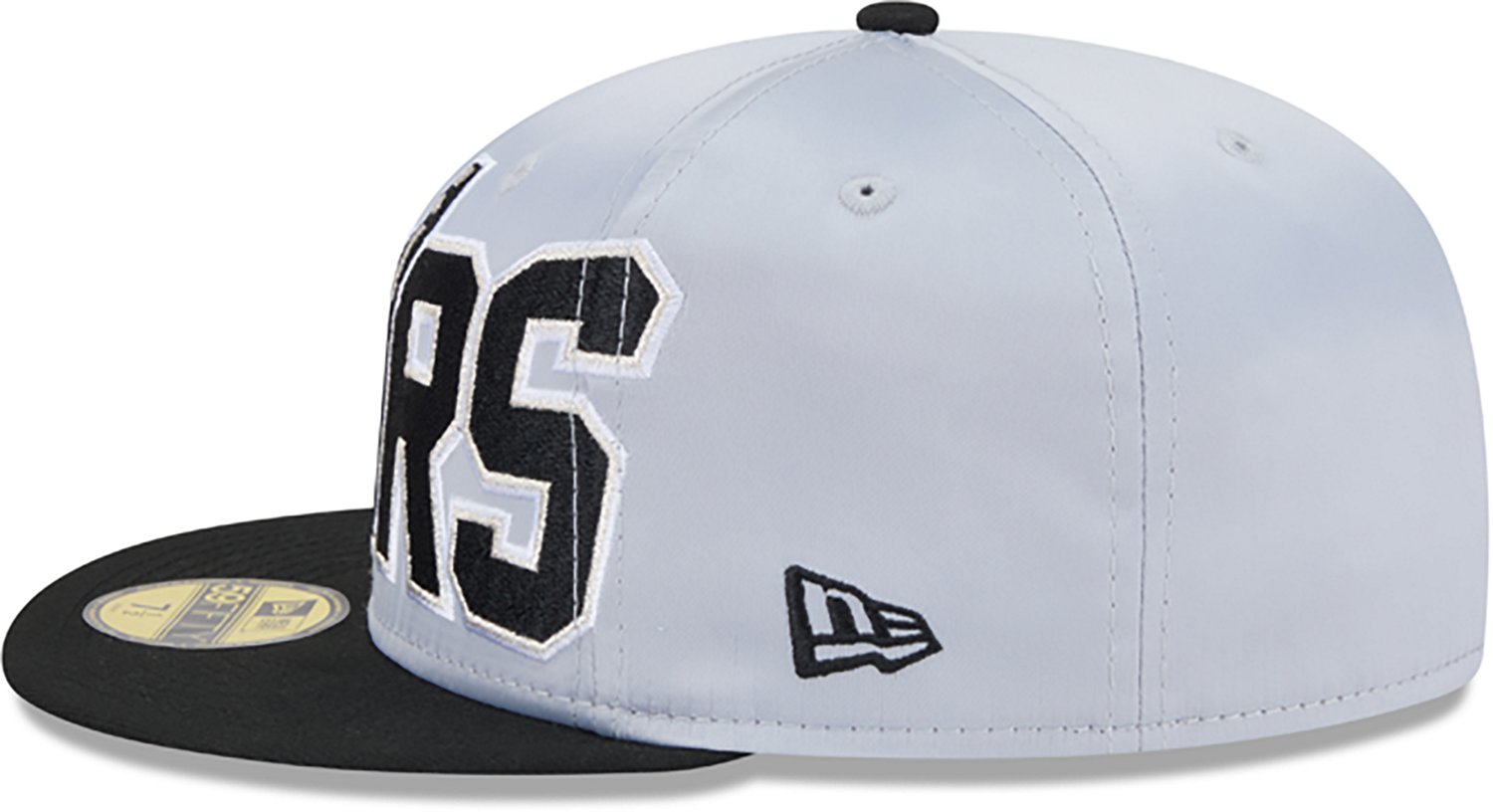 New Era Men’s San Antonio Spurs Satin Black 59FIFTY Cap  - view number 5