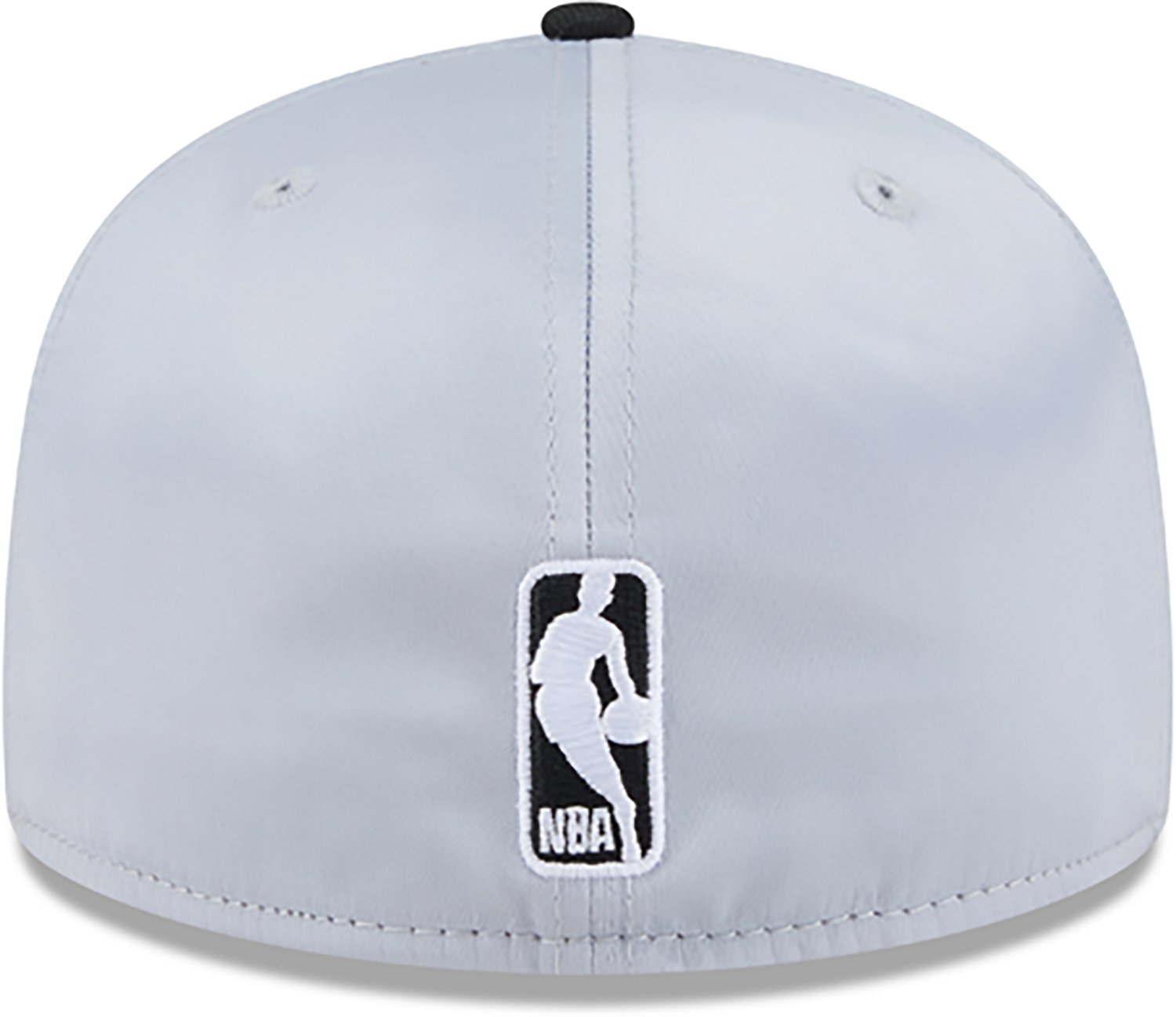 New Era Men’s San Antonio Spurs Satin Black 59FIFTY Cap  - view number 6