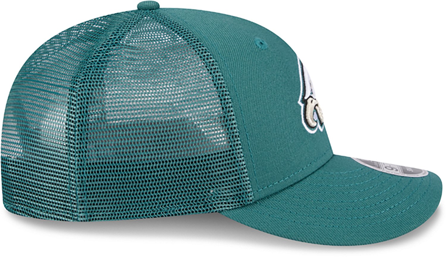 New Era Adults' Philadelphia Eagles Logo Low Profile OTC Trucker Cap - view number 4