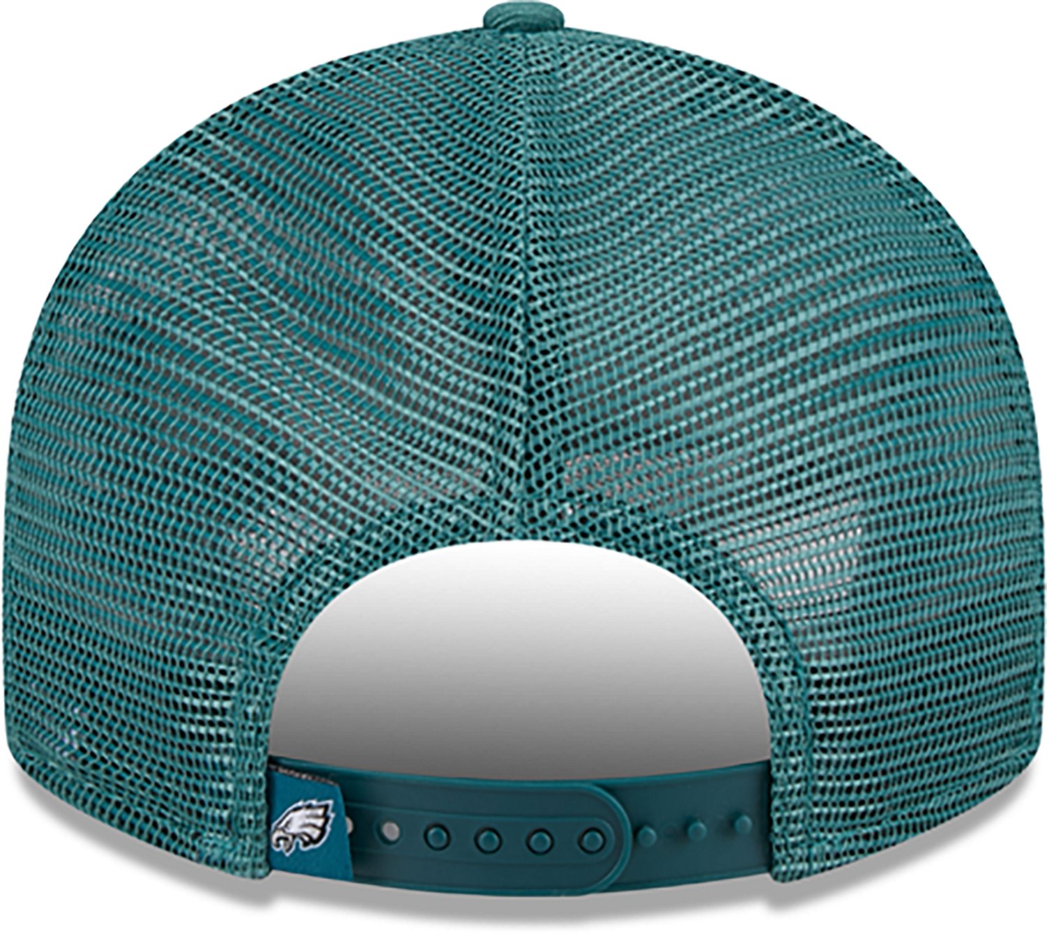 New Era Adults' Philadelphia Eagles Logo Low Profile OTC Trucker Cap - view number 6