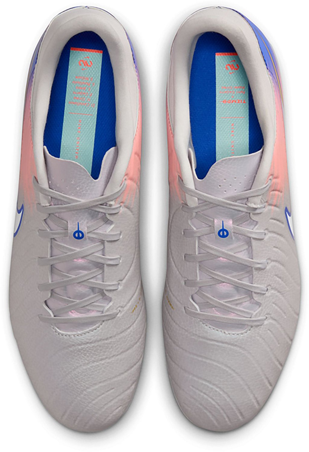 Nike Adults' Legend 10 NU2 Firm Ground Soccer Cleats - view number 5