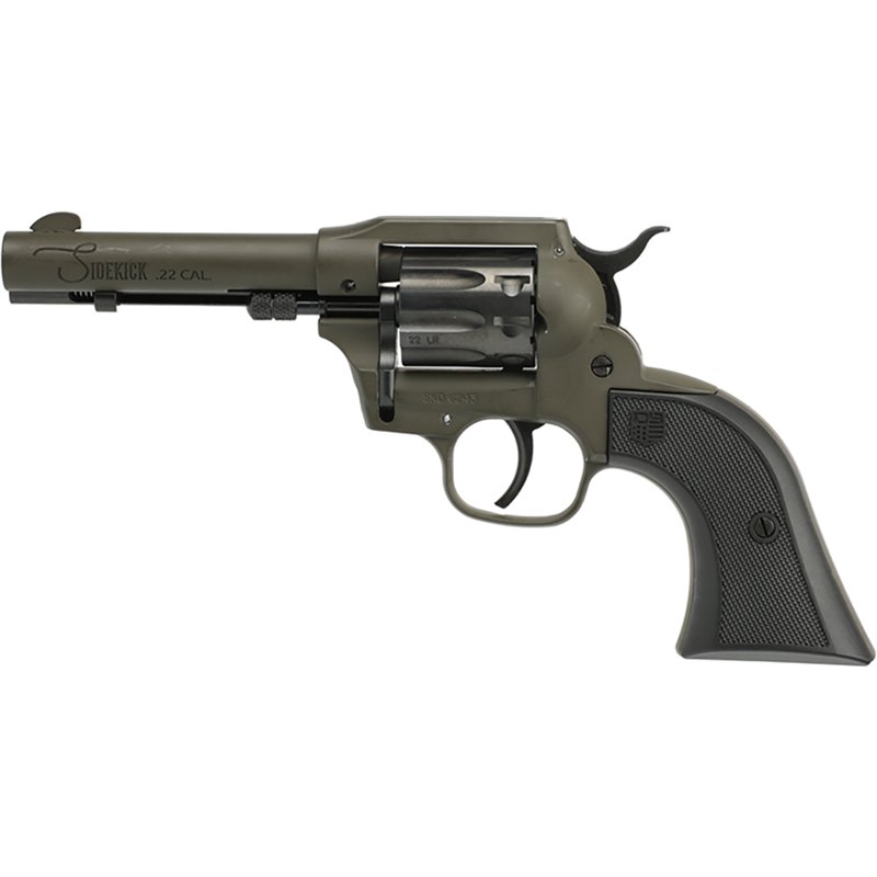 Diamondback Firearms Sidekick DA/SA Rimfire Revolver - 4.5″ - Olive Drab Green Cerakote