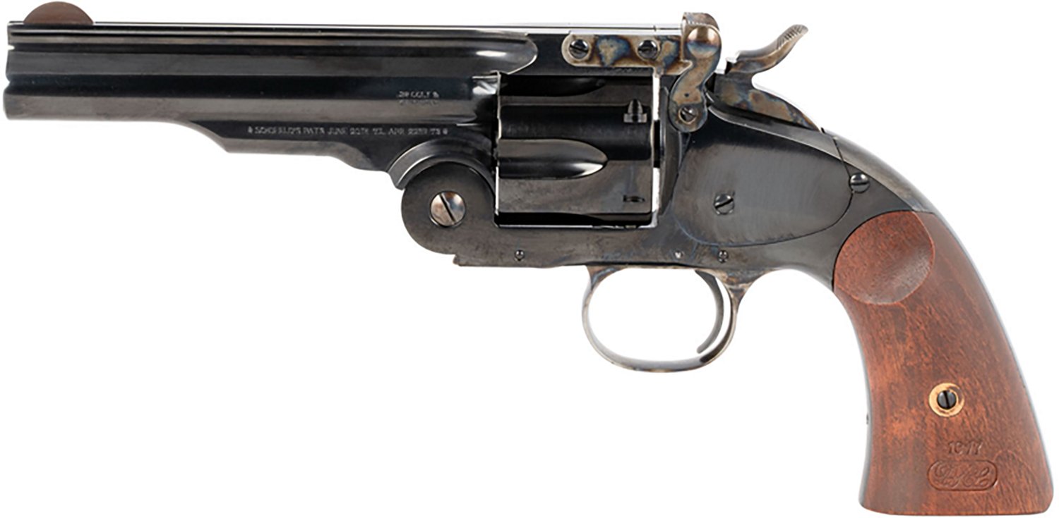 Taylor's & Company Schofield 38 Special Single Action Walnut Revolver - view number 2