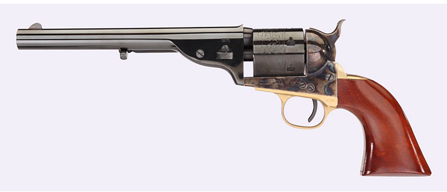Taylor's & Company Open Top Navy 45 Colt Single Action Walnut Revolver