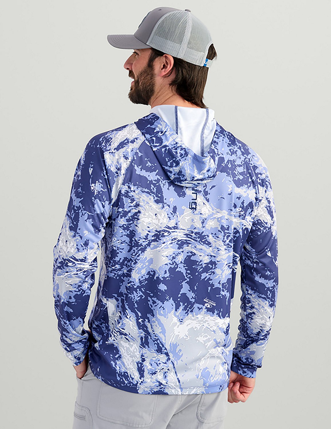 Huk Men's Mossy Oak Pursuit Hoodie - view number 2